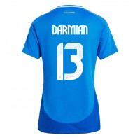 Taliansko Matteo Darmian #13 Domáci Ženy futbalový dres ME 2024 Krátky Rukáv